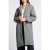 Thread & Supply Catalina Herringbone Coat In Animal Print