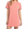 Thread & Supply Catherine T-shirt Dress In Washed Coral In Multi
