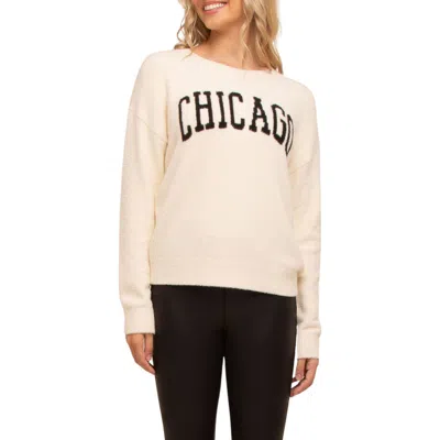 Thread & Supply Chicago Sweater In Cream Midnight