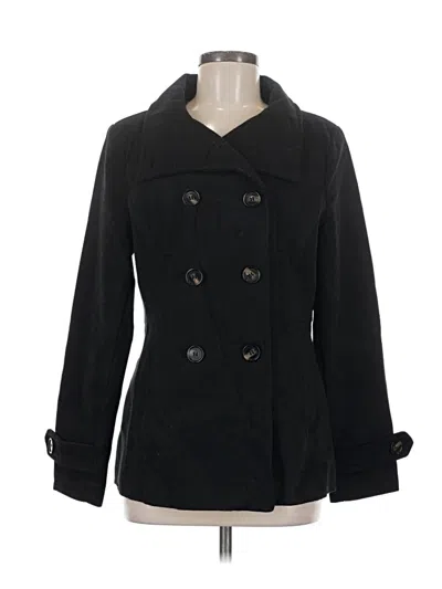 Pre-owned Thread & Supply Coat In Black