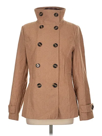 Pre-owned Thread & Supply Coat In Brown