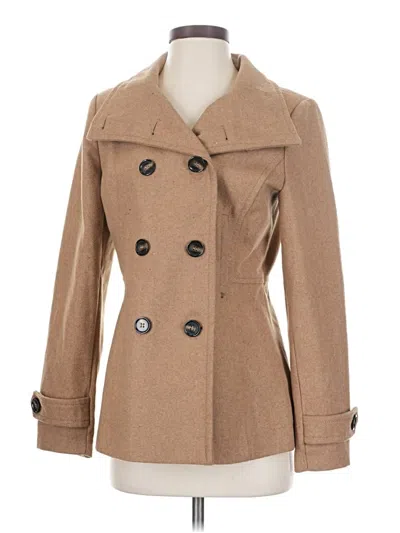 Pre-owned Thread & Supply Coat In Brown