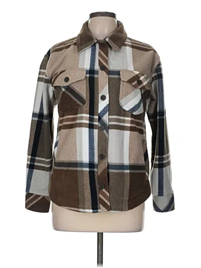Pre-owned Thread & Supply Coat In Brown