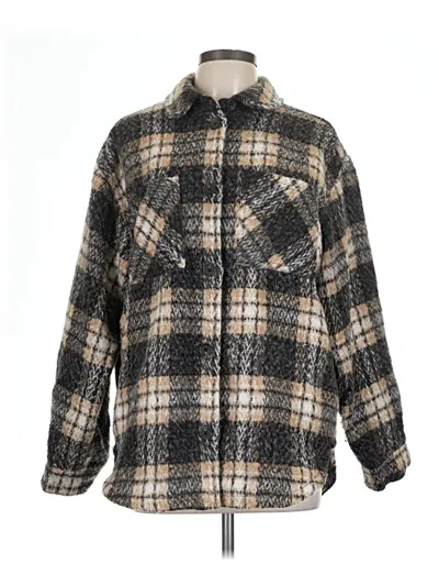 Pre-owned Thread & Supply Coat In Brown