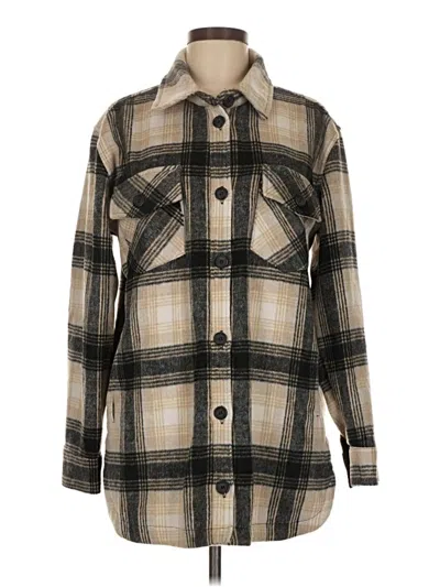Pre-owned Thread & Supply Coat In Gold