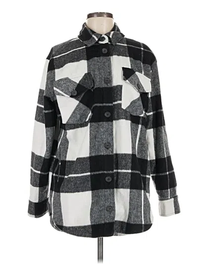 Pre-owned Thread & Supply Coat In Gray