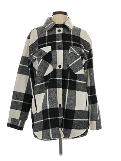 Pre-owned Thread & Supply Coat In Gray