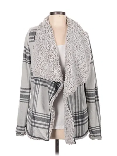 Pre-owned Thread & Supply Coat In Gray