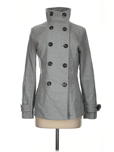Pre-owned Thread & Supply Coat In Gray