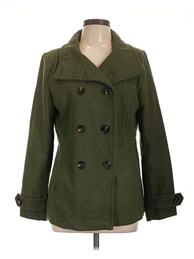 Pre-owned Thread & Supply Coat In Green