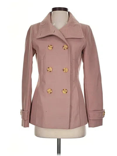 Pre-owned Thread & Supply Coat In Pink