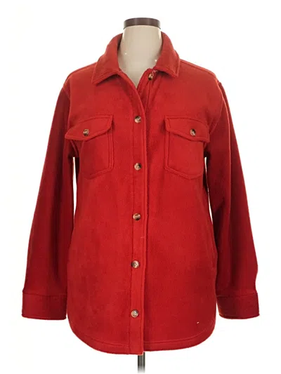 Pre-owned Thread & Supply Coat In Red