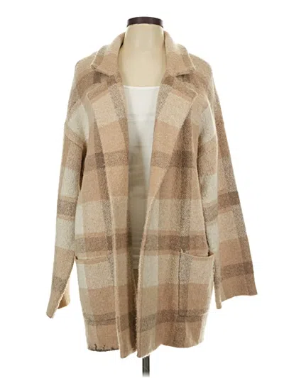 Pre-owned Thread & Supply Coat In Tan