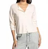 Thread & Supply Della Cardigan In Ivory In Neutral