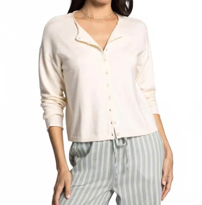 Thread & Supply Della Cardigan In Ivory In Neutral