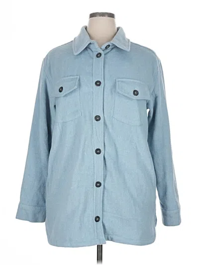 Pre-owned Thread & Supply Denim Jacket In Blue