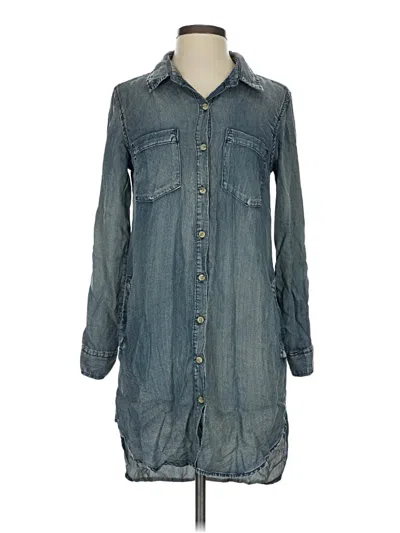 Pre-owned Thread & Supply Denim Jacket In Blue