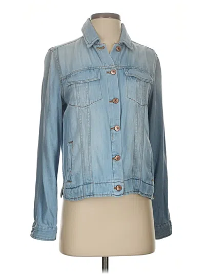 Pre-owned Thread & Supply Denim Jacket In Blue