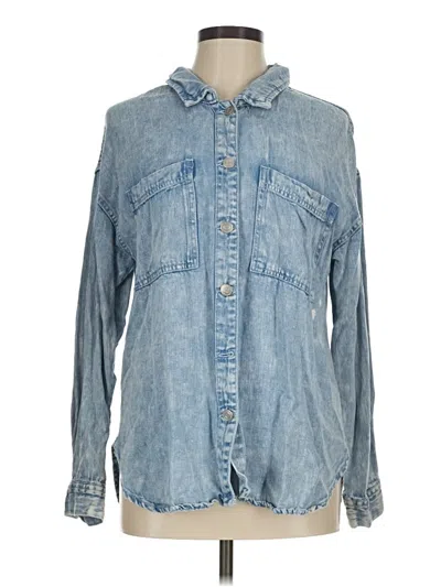 Pre-owned Thread & Supply Denim Jacket In Blue