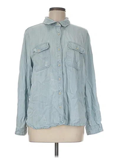 Pre-owned Thread & Supply Denim Jacket In Blue