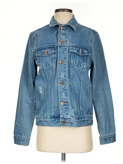 Pre-owned Thread & Supply Denim Jacket In Blue