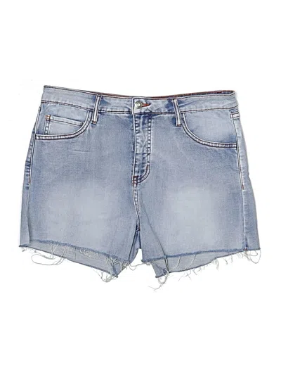 Pre-owned Thread & Supply Denim Shorts In Blue