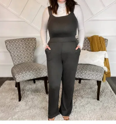 Thread & Supply Denise Jumpsuit In Garden Green