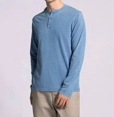 Thread & Supply Earle Top In Denim In Multi