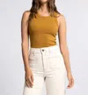 Thread & Supply Edlin Tank Top In Golden Brown In Multi