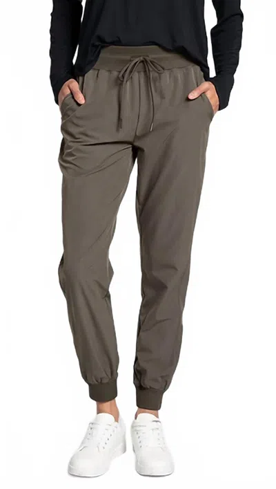 Thread & Supply Ellie Pants In Olive Vine In Green