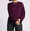 Thread & Supply Fatima Sweater In Deep Cherrywood In Multi