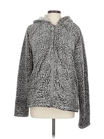 Pre-owned Thread & Supply Faux Fur Jacket In Black