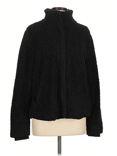 Pre-owned Thread & Supply Faux Fur Jacket In Black