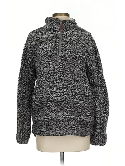 Pre-owned Thread & Supply Fleece Jacket In Gray