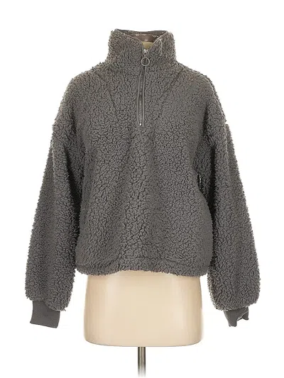 Pre-owned Thread & Supply Fleece Jacket In Gray