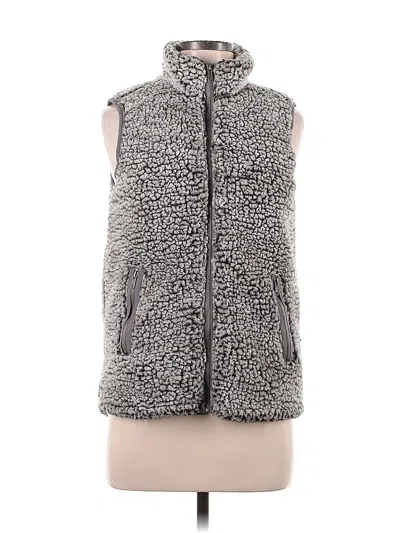 Pre-owned Thread & Supply Fleece Jacket In Gray