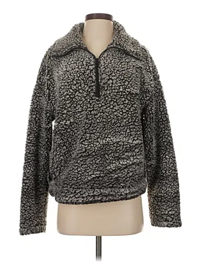 Pre-owned Thread & Supply Fleece Jacket In Gray