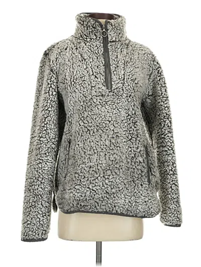 Pre-owned Thread & Supply Fleece Jacket In Gray