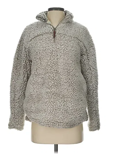 Pre-owned Thread & Supply Fleece Jacket In Gray