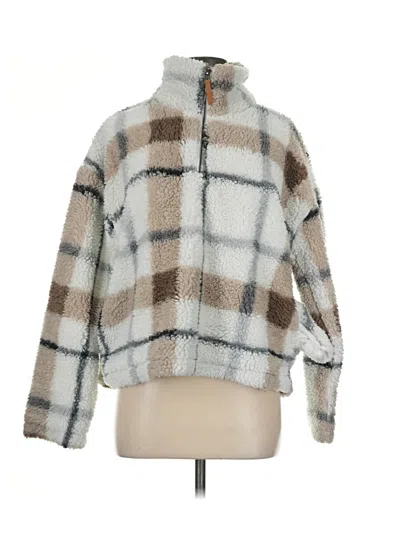 Pre-owned Thread & Supply Fleece Jacket In Gray