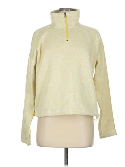 Pre-owned Thread & Supply Fleece Jacket In Yellow