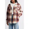Thread & Supply Hooded Fleece Shacket