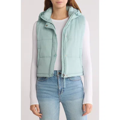 Thread & Supply Hooded Quilted Puffer Vest