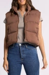 Thread & Supply Issey Puffer Vest In Multi