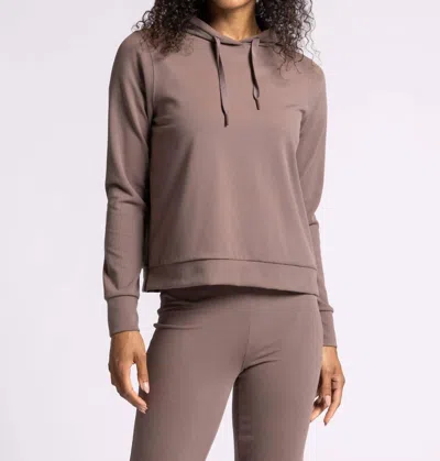 Thread & Supply Izzy Hoodie In Brown In Multi