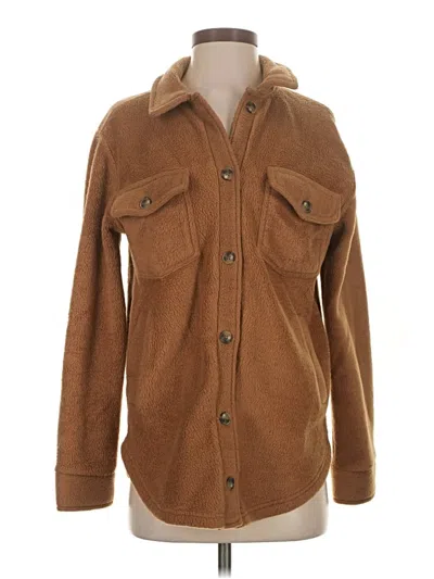 Pre-owned Thread & Supply Jacket In Brown