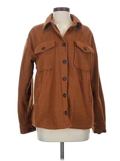 Pre-owned Thread & Supply Jacket In Brown
