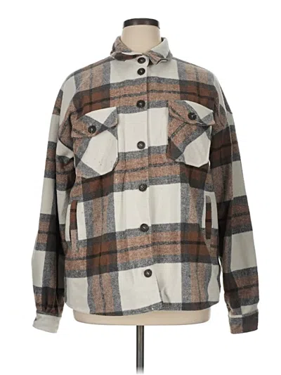 Pre-owned Thread & Supply Jacket In Brown