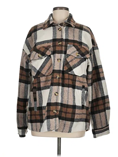 Pre-owned Thread & Supply Jacket In Brown