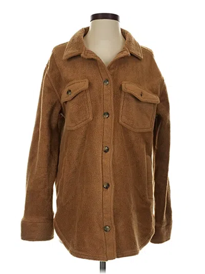 Pre-owned Thread & Supply Jacket In Brown